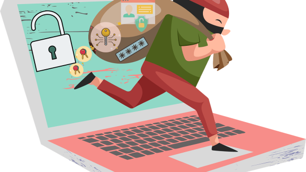 Free cybersecurity computer security hacking vector