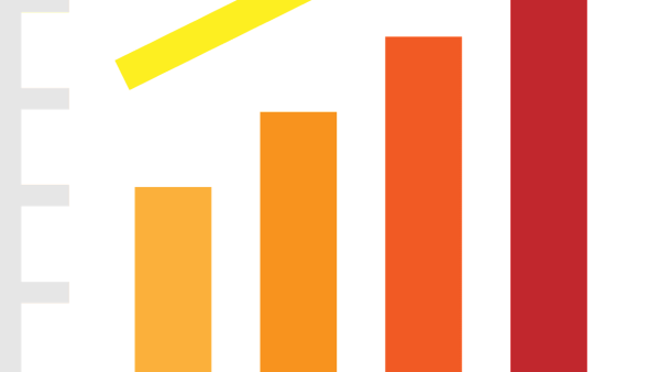 Free graph bar chart vector for Office Trends