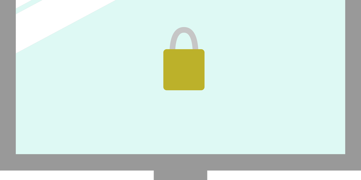 Free security lock protect vector