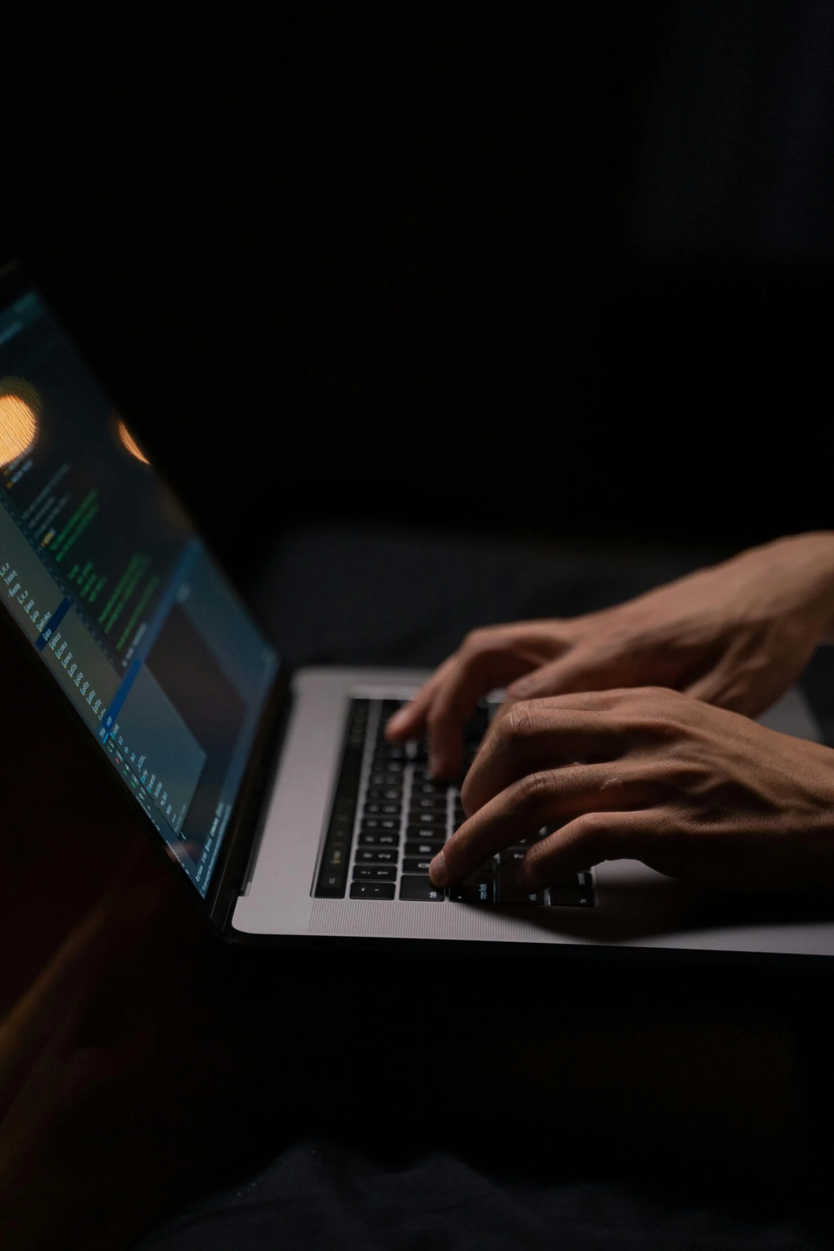 Dark Web Data Removal person-using-silver-and-black-laptop-computer