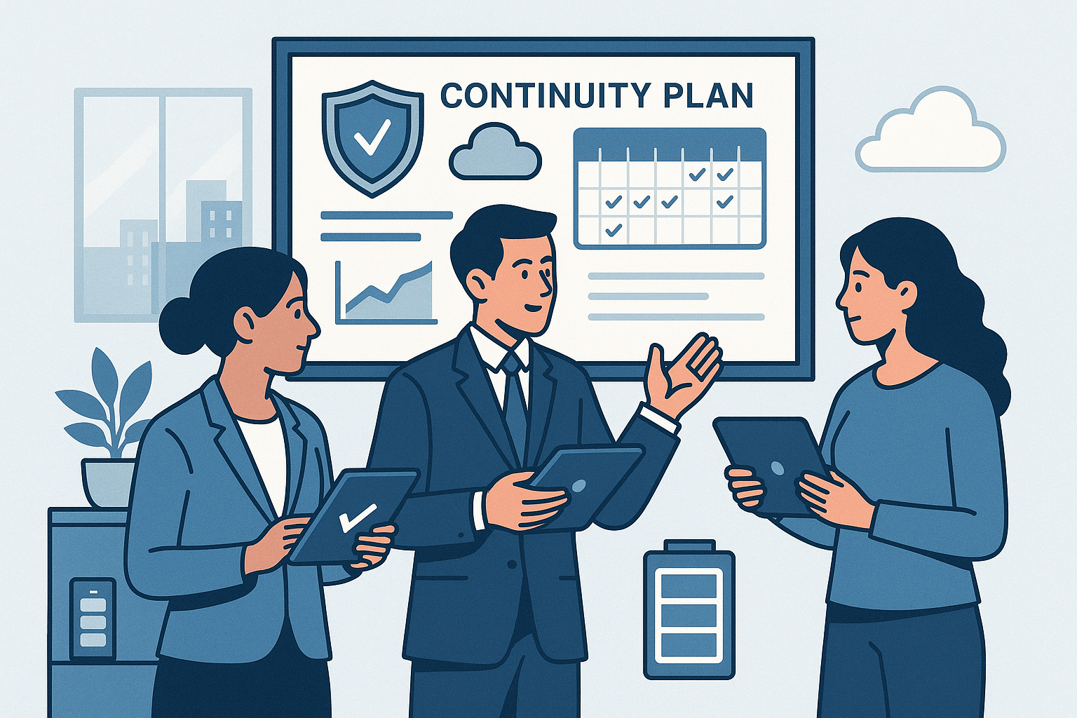 Business continuity services hero — keeping Southeast Texas businesses operational