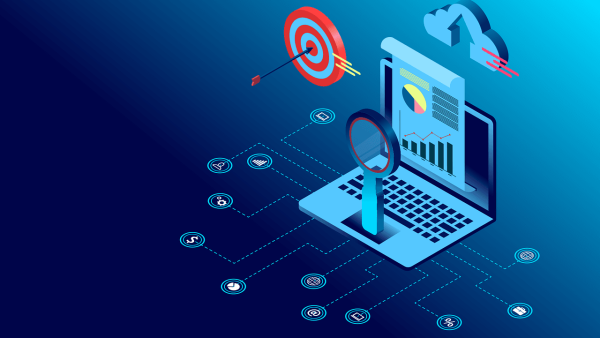 Data Privacy Free computer data digital vector