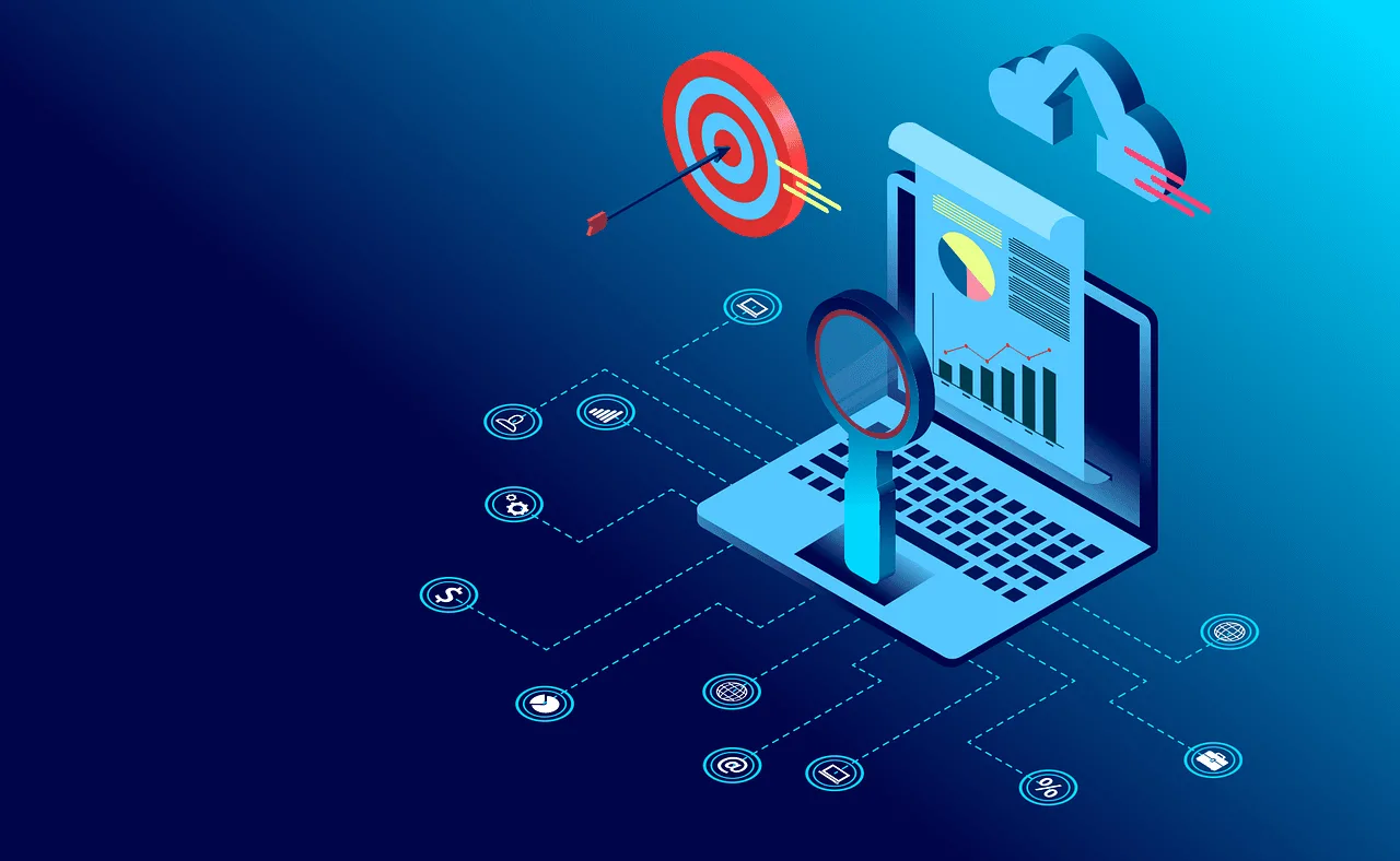 Data Privacy Free computer data digital vector