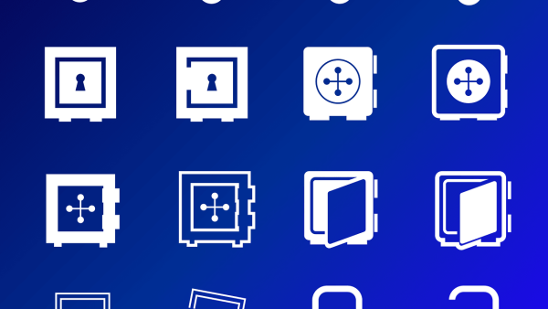 cloud storage security Free safe nature lock vector