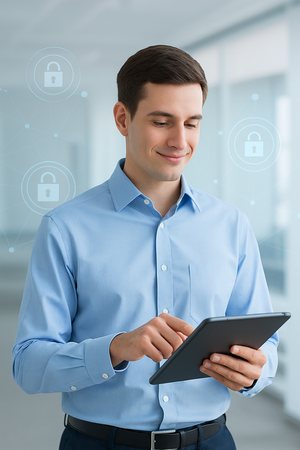 Cybersecurity services hero — protecting Southeast Texas businesses from cyber threats