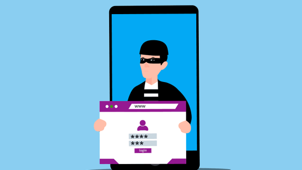 credential theft Free phishing scam website vector
